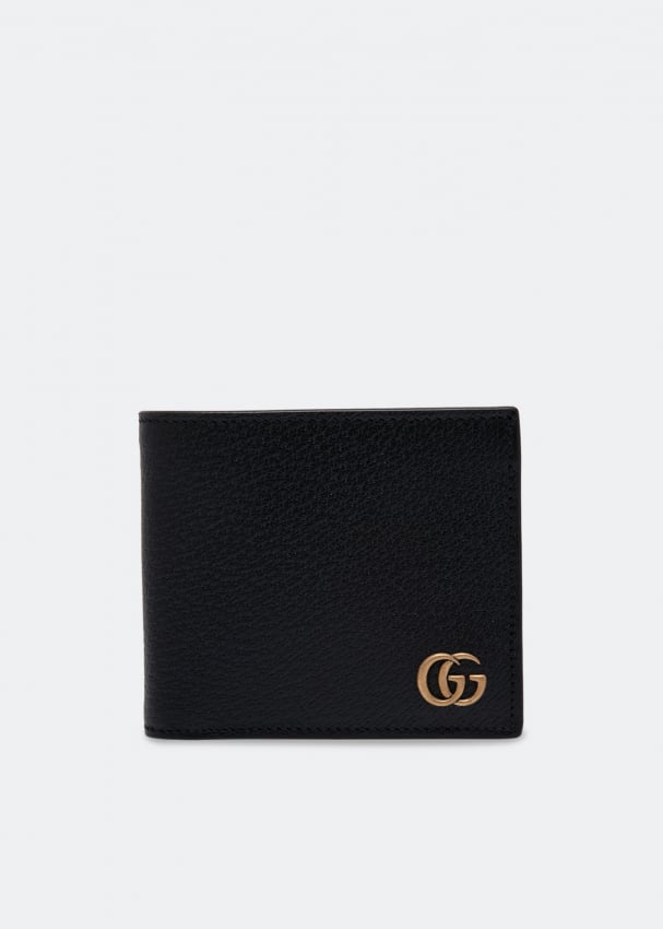 цена Кошелек GUCCI GG Marmont leather coin wallet, черный