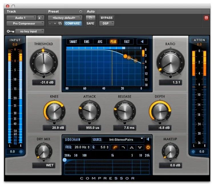 

Плагин Avid Pro Compressor AAX