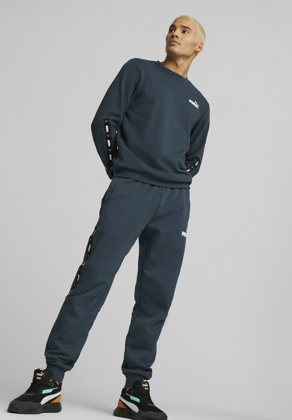 

Толстовка с капюшоном Puma, синий