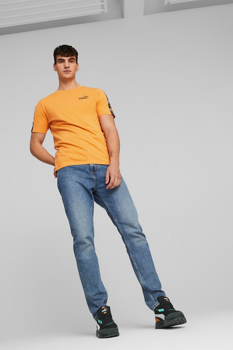 

Футболка Essentials+ с круглым вырезом и логотипом Puma, оранжевый