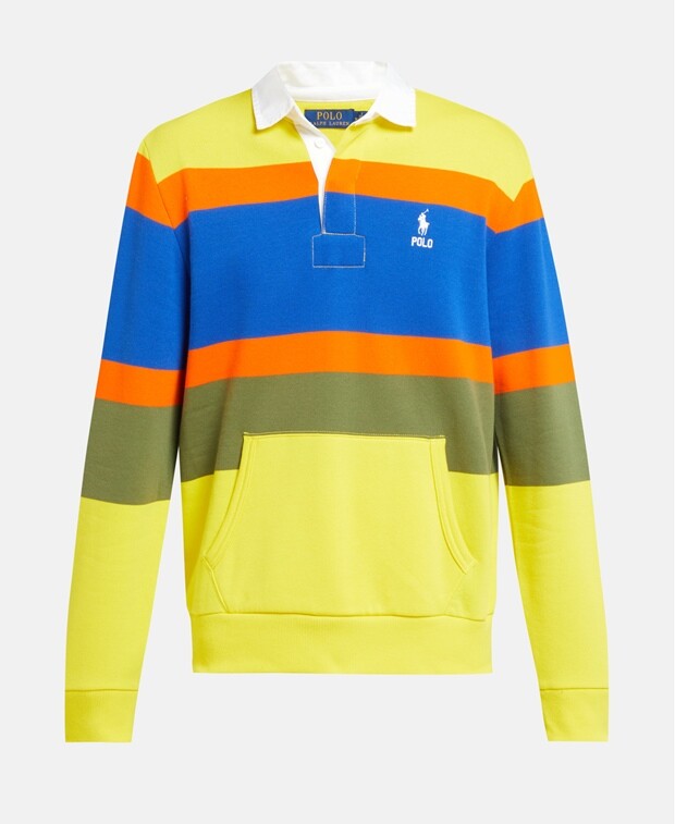 

Рубашка-поло с длинными рукавами Polo Ralph Lauren, неоново-желтый