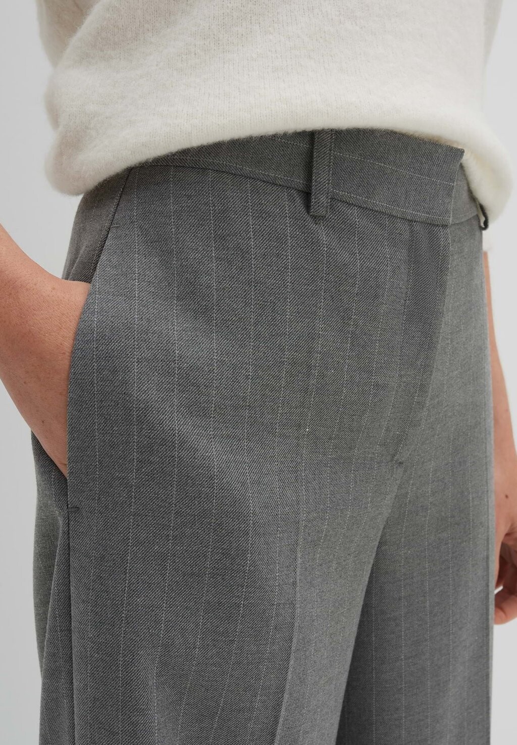 

Брюки WIDE LEG CATSBY STRIPE someday., серый