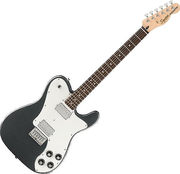 

Электрогитара Squier Affinity Series Telecaster Deluxe Electric Guitar - Charcoal Frost Metallic with Laurel Fingerboard