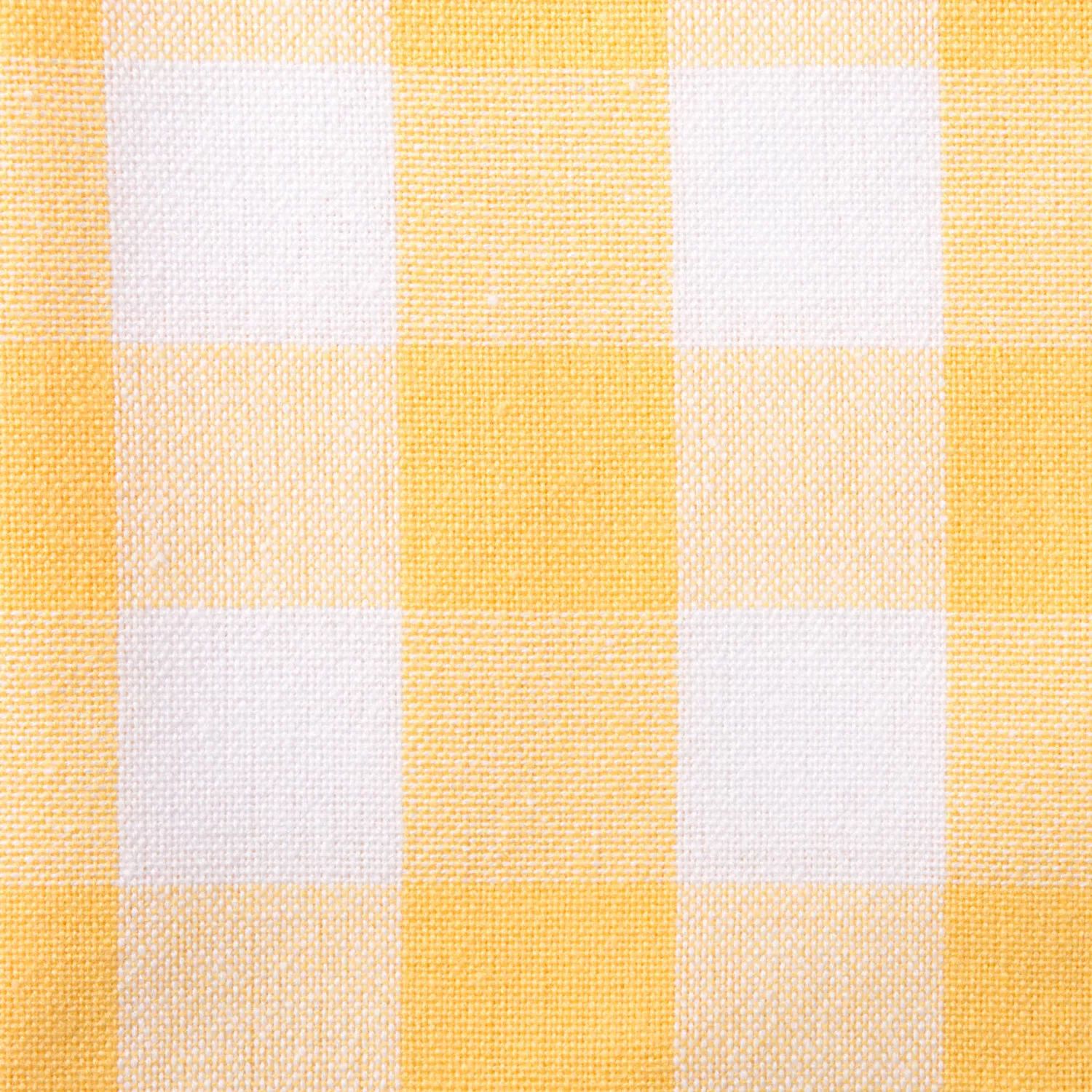 52-дюймовая квадратная скатерть в желтую и белую клетку 70 дюймовая круглая скатерть в коричнево белую клетку