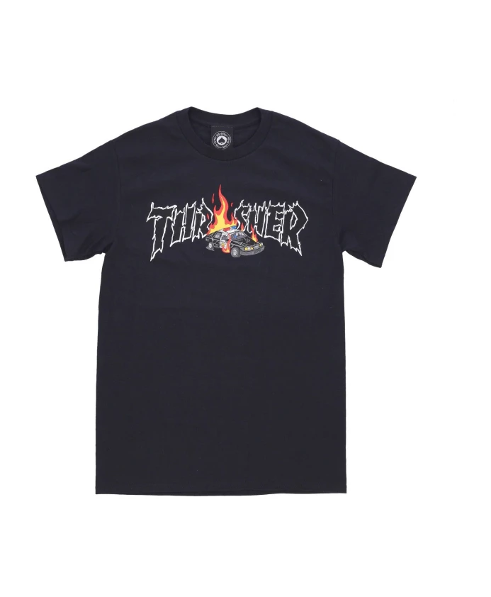 

Футболка Cop Car с короткими рукавами Thrasher, черный