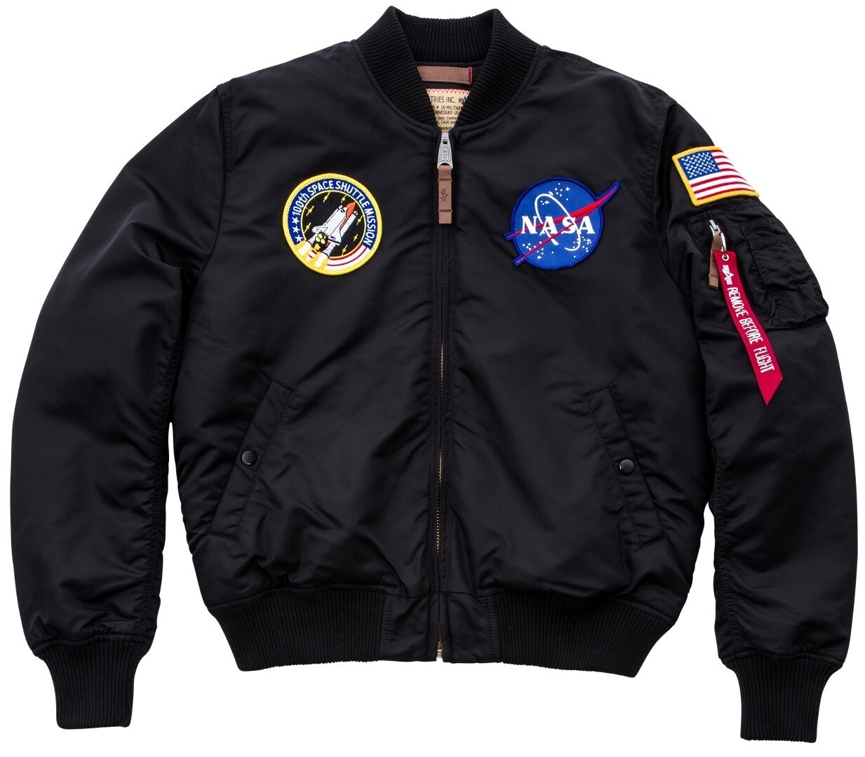 

Куртка Alpha Industries MA-1 VF NASA, темно-синяя
