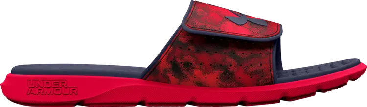 

Сандалии Under Armour Ignite Pro Graphic Strap Slide After Burn Chakra, красный