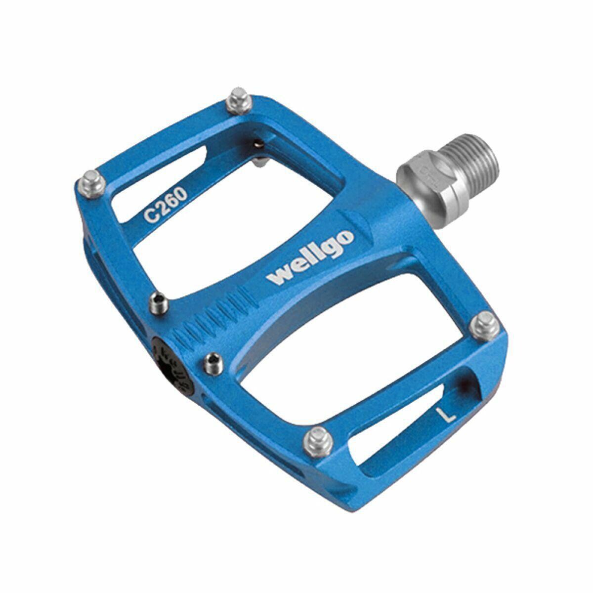 

Мини педали Wellgo c260, синий / синий / синий