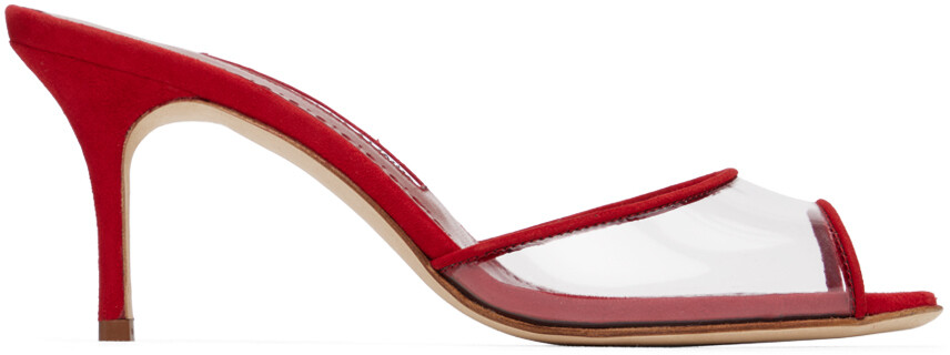 

Красные босоножки на каблуке Jadifa Fabio Manolo Blahnik