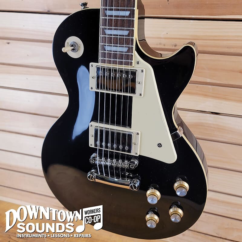 Epiphone Les Paul Standard 60s — черное дерево LES PAUL STANDARD '60S - EBONY