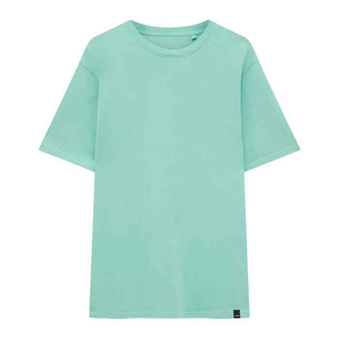 

Футболка Pull&Bear Basic Short Sleeve, зеленый