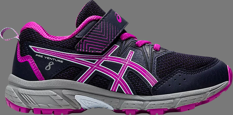 

Кроссовки pre venture 8 ps 'midnight orchid' Asics, синий