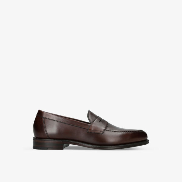 

Лоферы из кожи граба Loake, коричневый