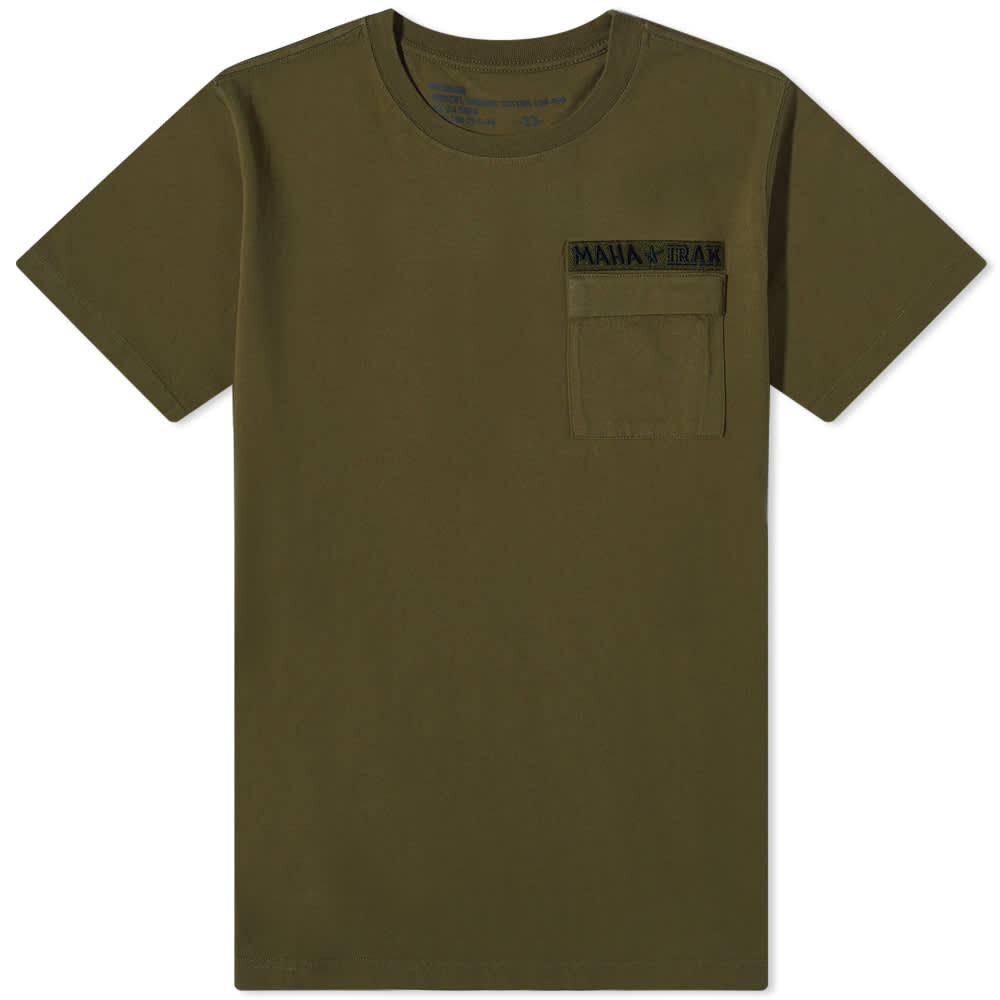 

Футболка Maharishi x IRAK Pocket Tee, Коричневый