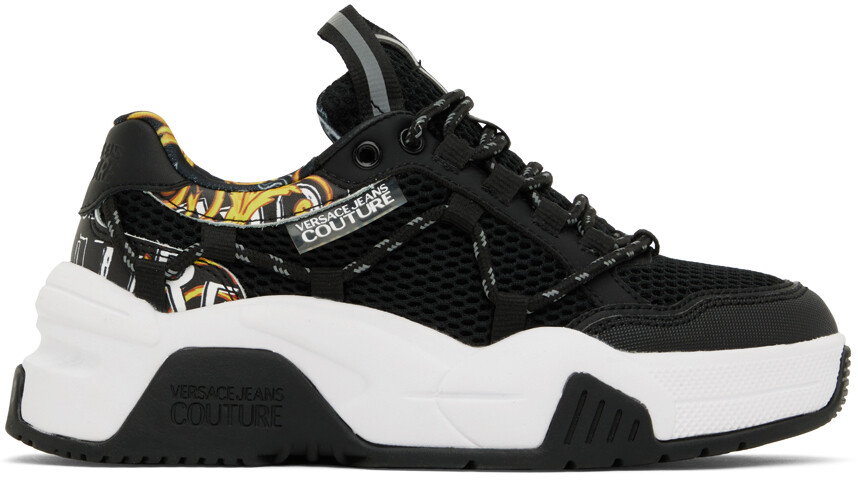 

Черные кроссовки Stargaze Versace Jeans Couture, Черный