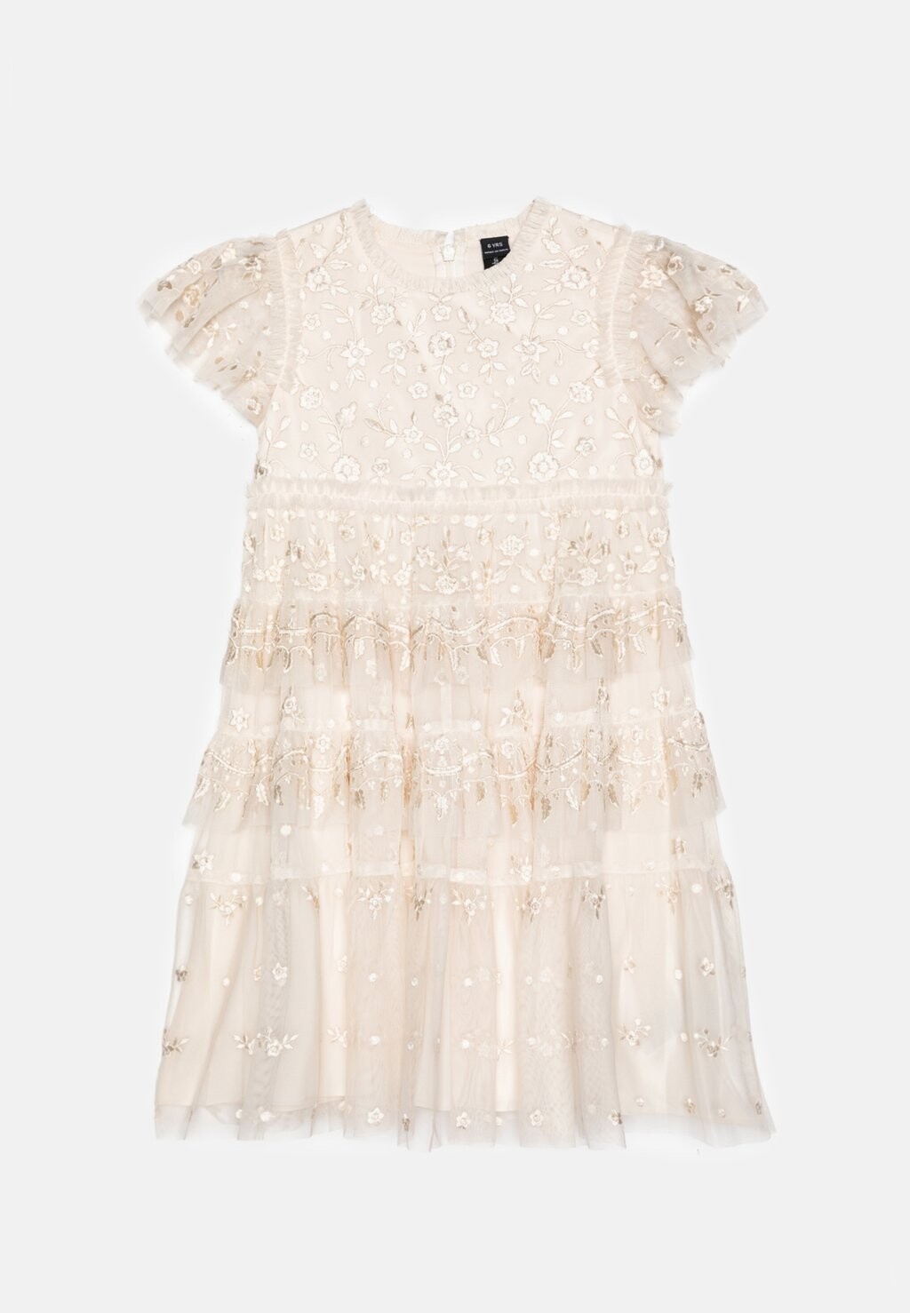 

Элегантное платье Angelica Lace Kids Dress Needle & Thread, цвет cream