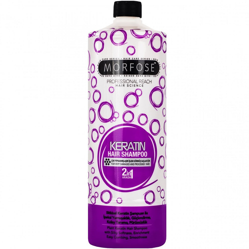 

Morfose Keratin Hair Shampoo Шампунь 2в1 для поврежденных волос 1000мл