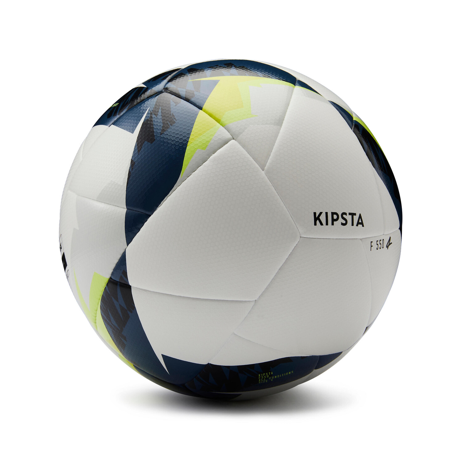 

Football F550 Hybrid размер 4 белый/желтый KIPSTA, белый