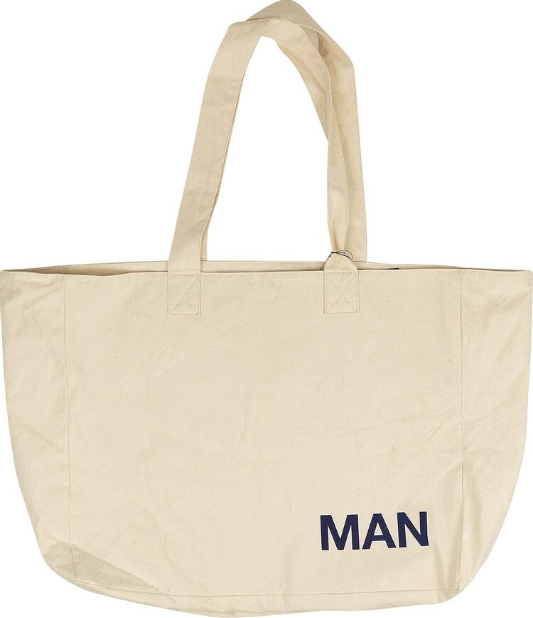 

Сумка Junya Watanabe Large Tote White, кремовый