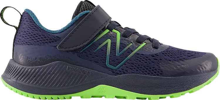 

Кроссовки New Balance DynaSoft Nitrel v5 Bungee Lace Little Kid Wide 'Natural Indigo Pixel Green', фиолетовый