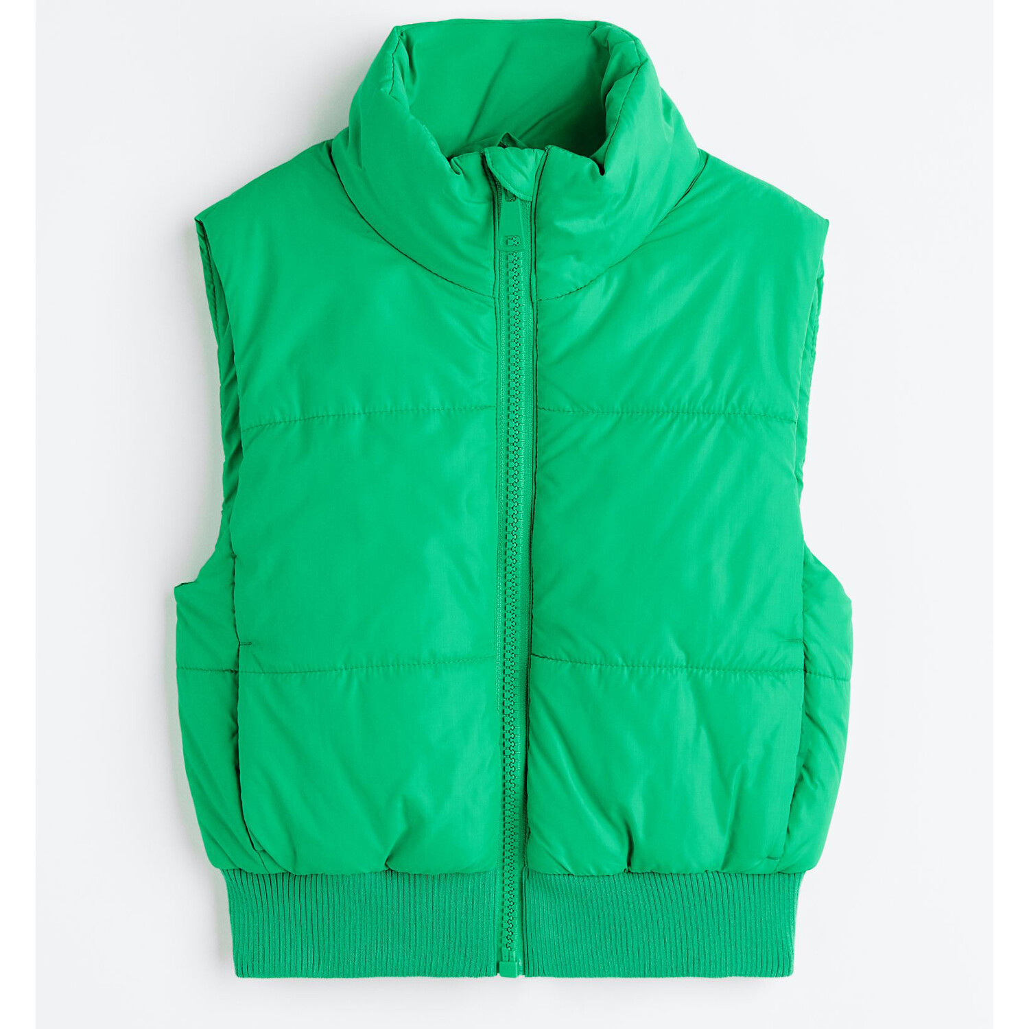 

Стеганый жилет H&M, зеленый