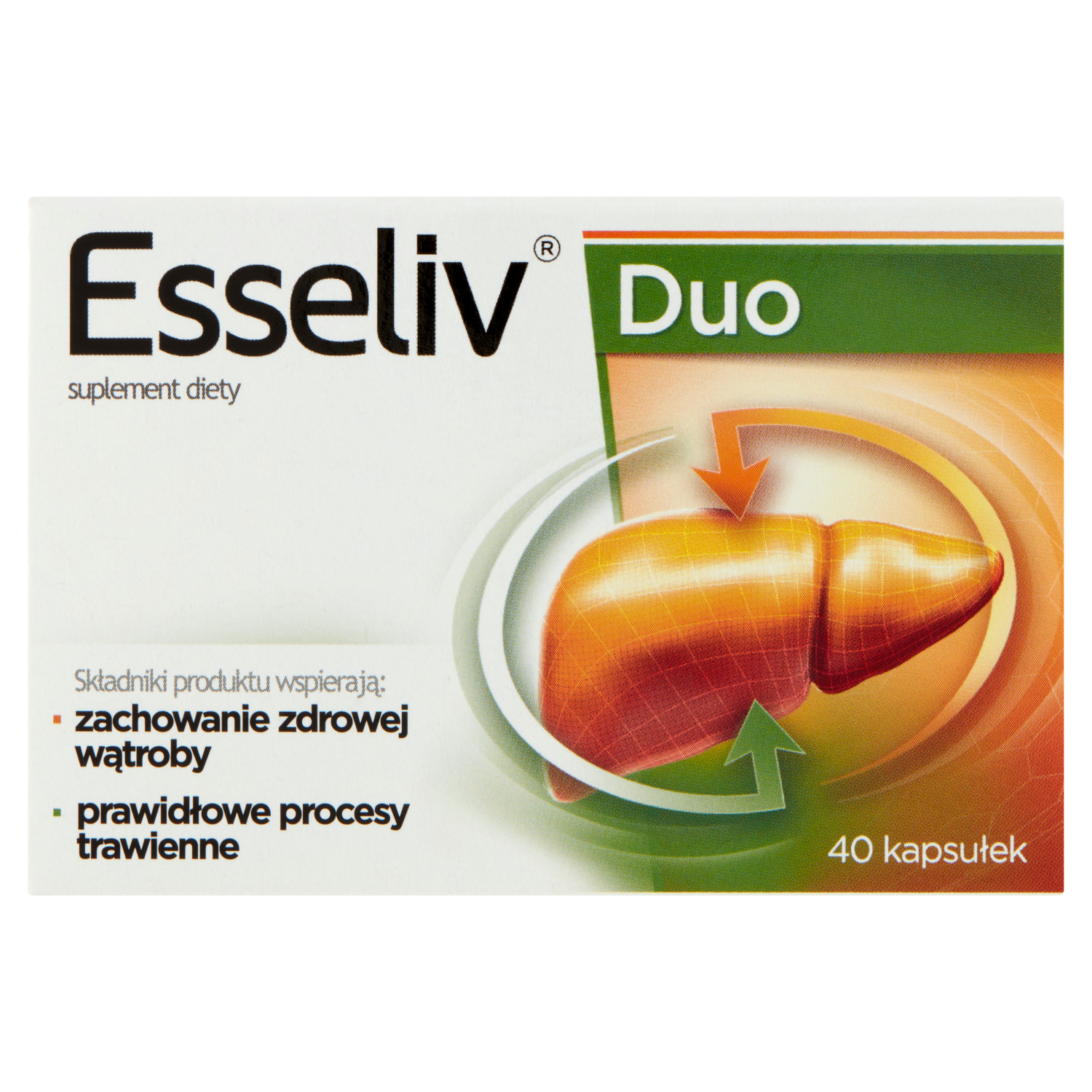 Esseliv Duo биологически активная добавка, 40 таблеток/1 упаковка биологически активная добавка sole pharma healthcare olefar duo 15 шт
