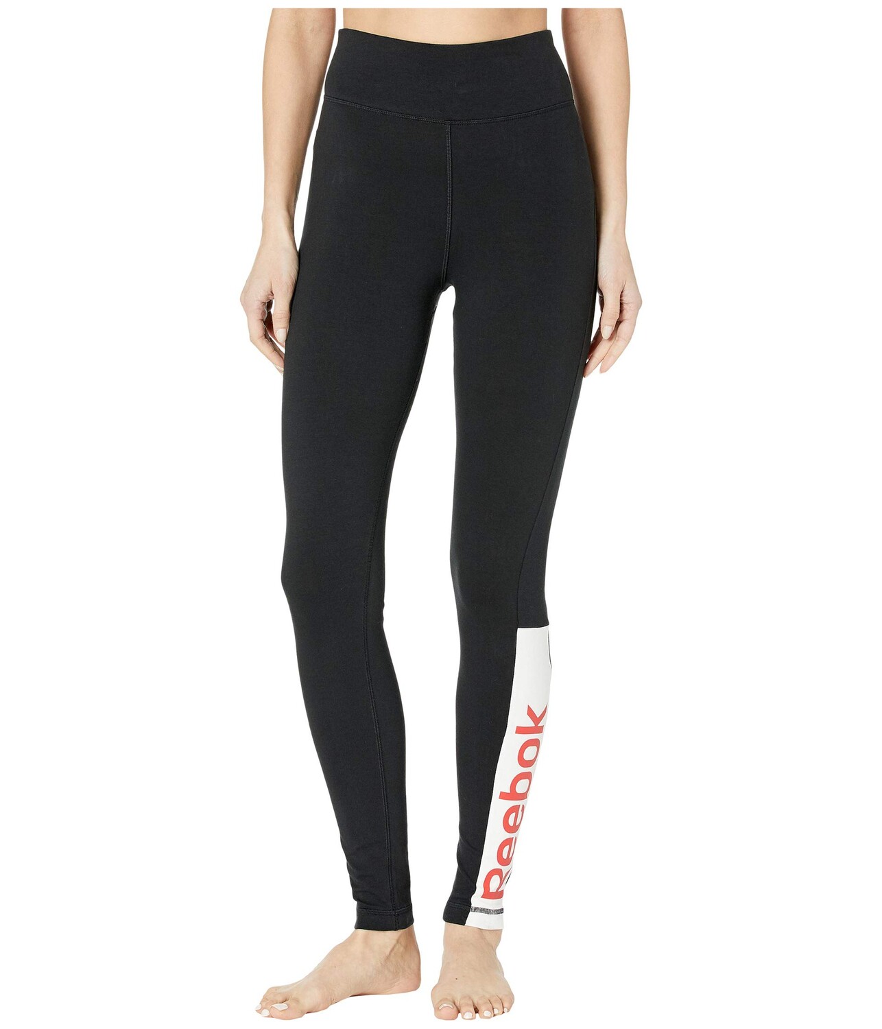 

Женские брюки Reebok Training Essentials Linear, черно-белый