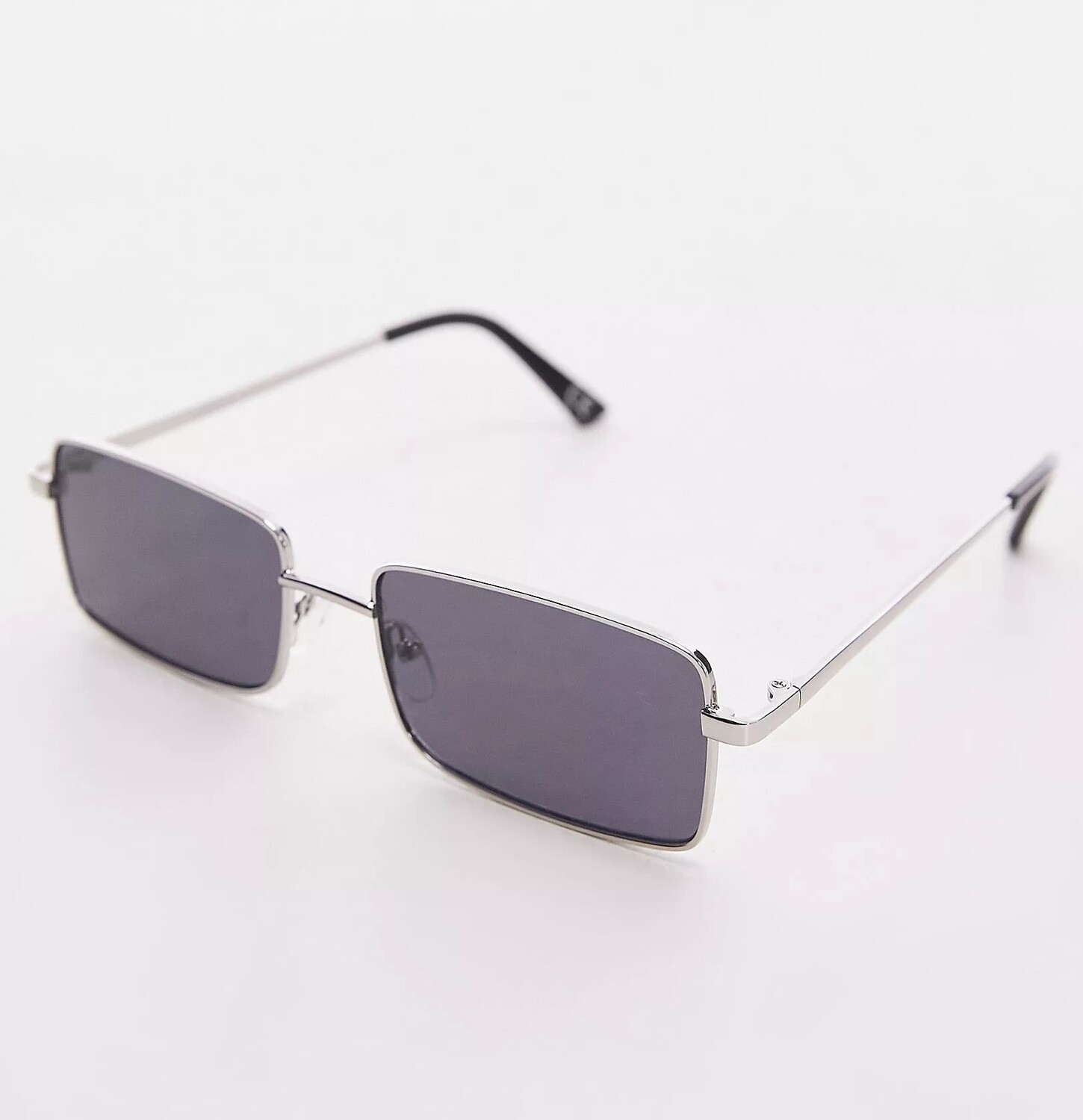 

Солнцезащитные очки Topshop Cinthia Rectangular, серебристый