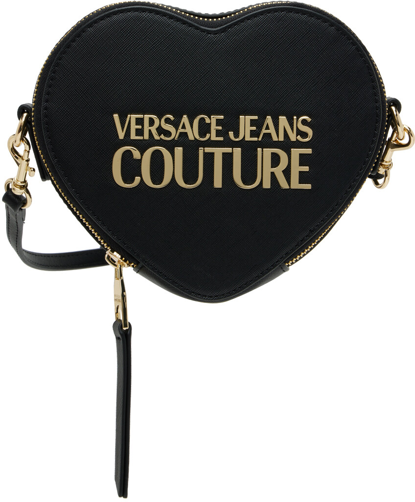 

Черная сумка-сердечко Versace Jeans Couture, Черный