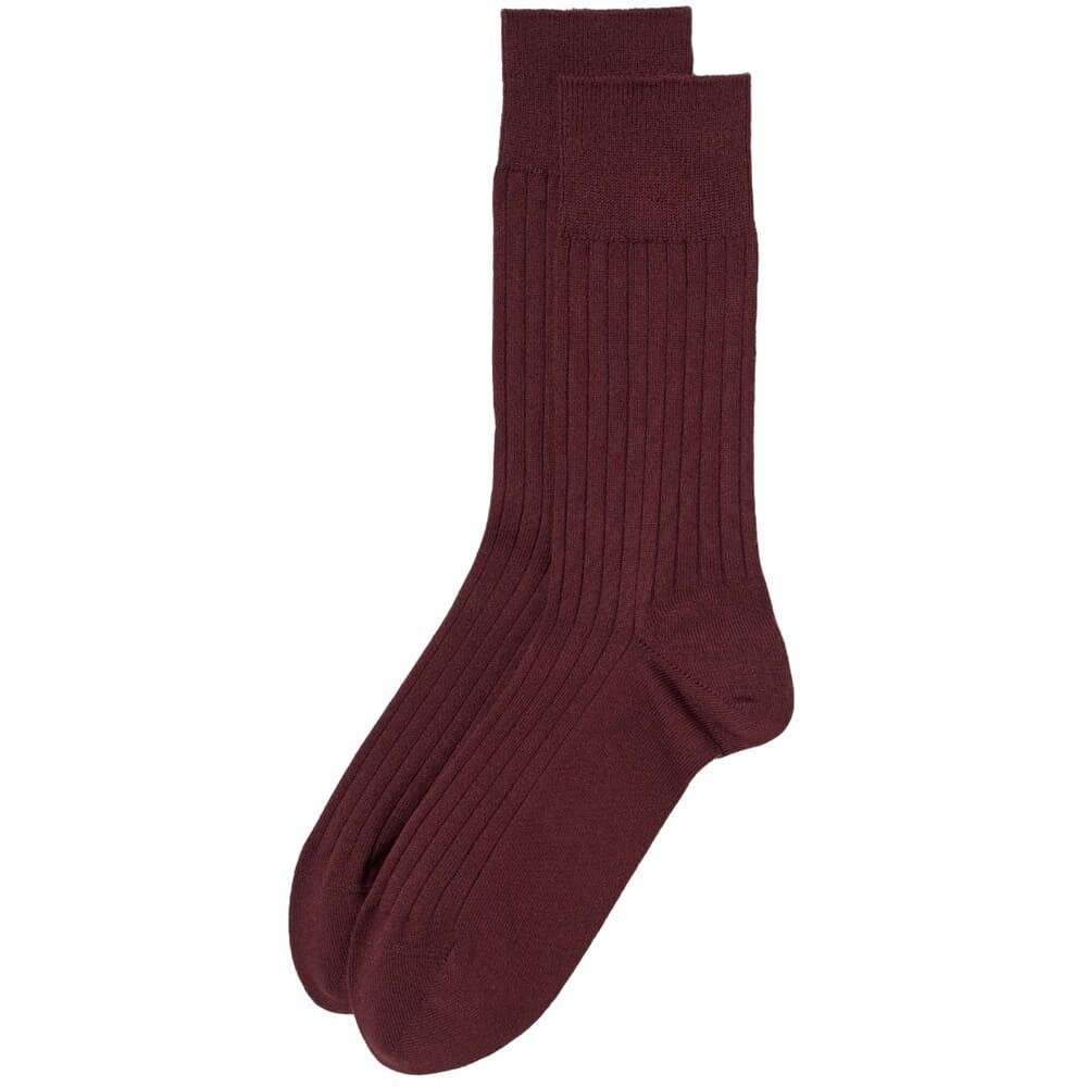 

Комплект носков Uniqlo Supima Cotton, бордовый