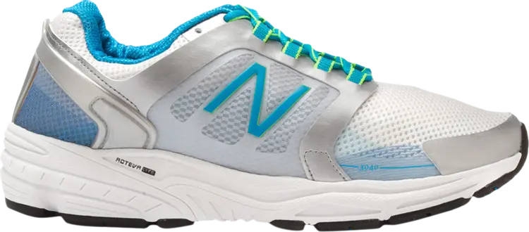 

Кроссовки New Balance Wmns 3040 Made In USA 'Silver Blue Infinity', серебряный