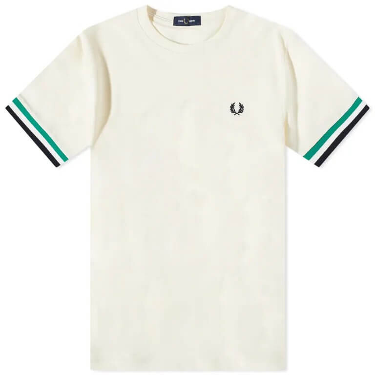 

Футболка Fred Perry Bold Tipped, бледно-серо-желтый