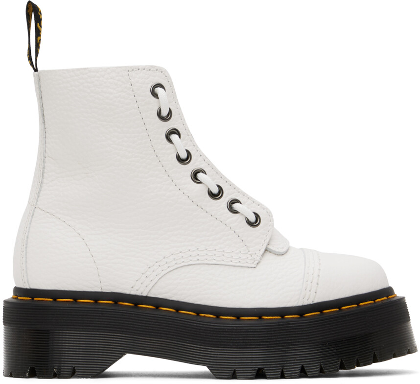 

Белые ботильоны Sinclair Dr. Martens, Белый, Белые ботильоны Sinclair Dr. Martens