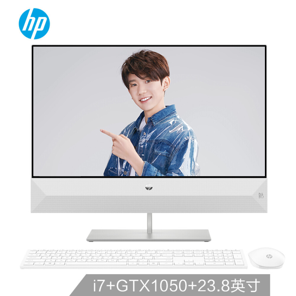 

Моноблок HP Star 23,8" Full HD Intel i7-8700T, белый
