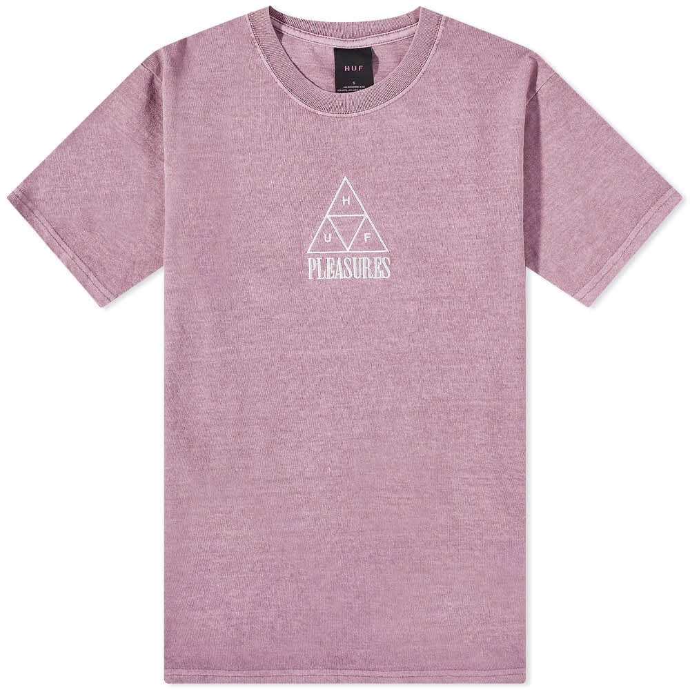 

Футболка PLEASURES X Huf Dyed Tee, Коричневый