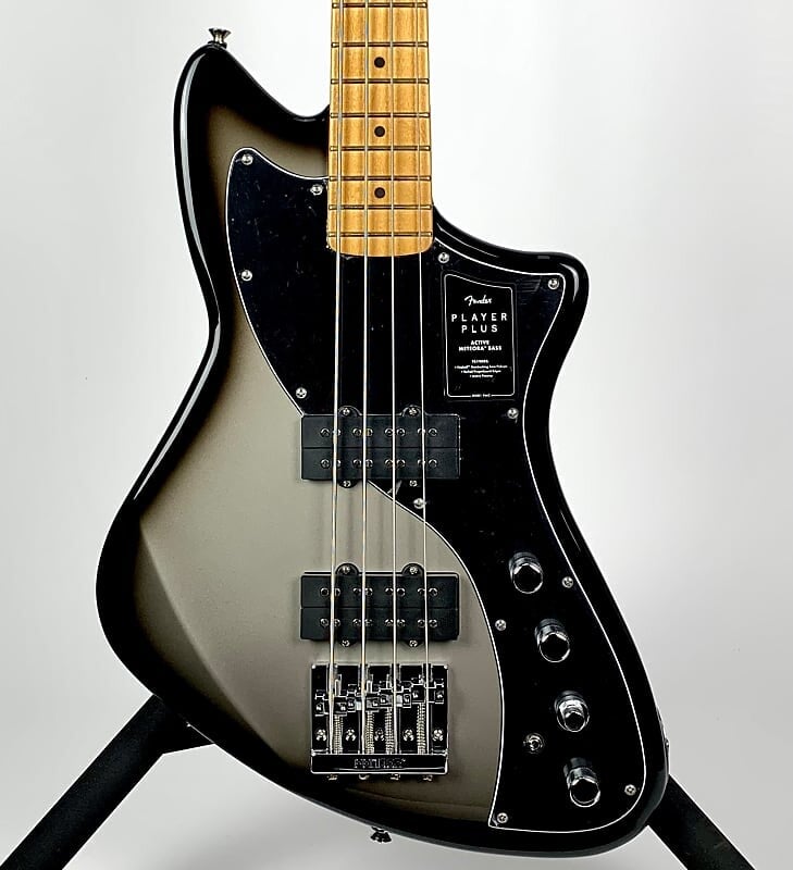 

Fender Player Plus Active Meteora Bass Silverburst