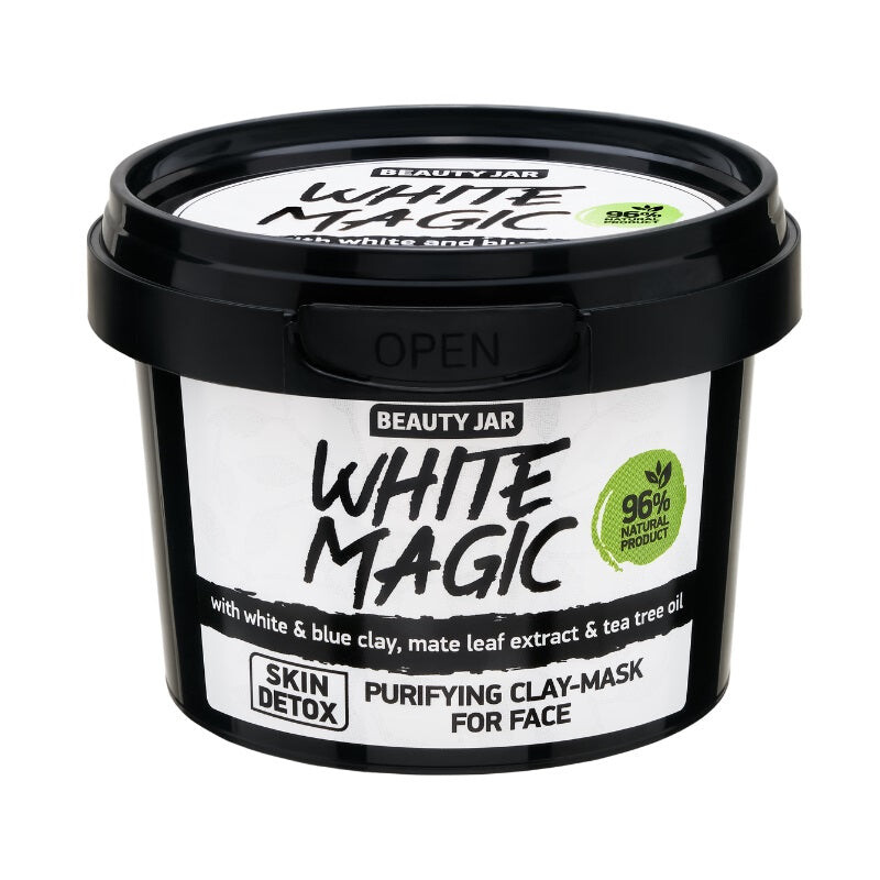 

BEAUTY JAR Очищающая маска для лица White Magic с экстрактом листьев мате 120мл