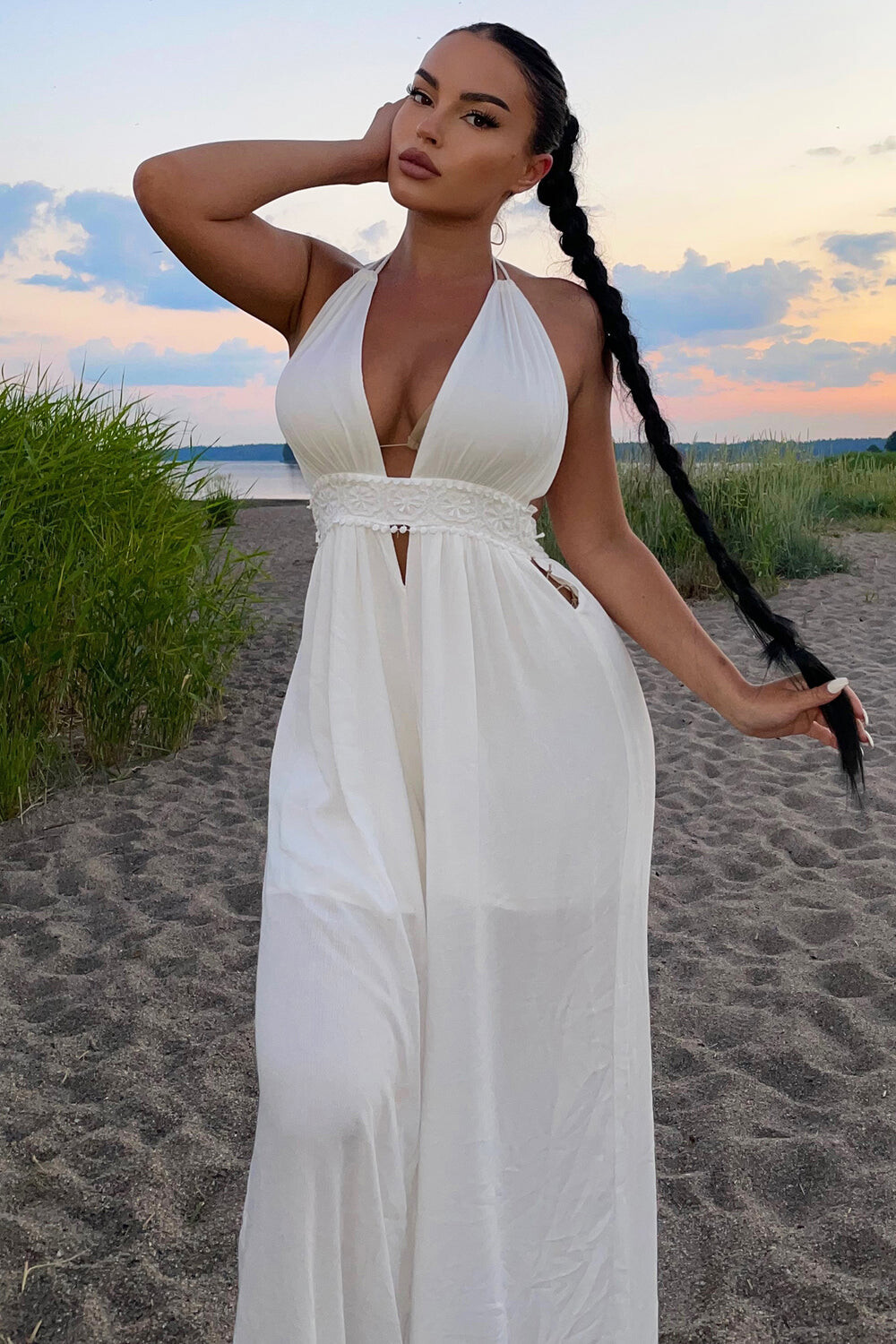 

Комбинезон Fashion Nova SK0043, белый