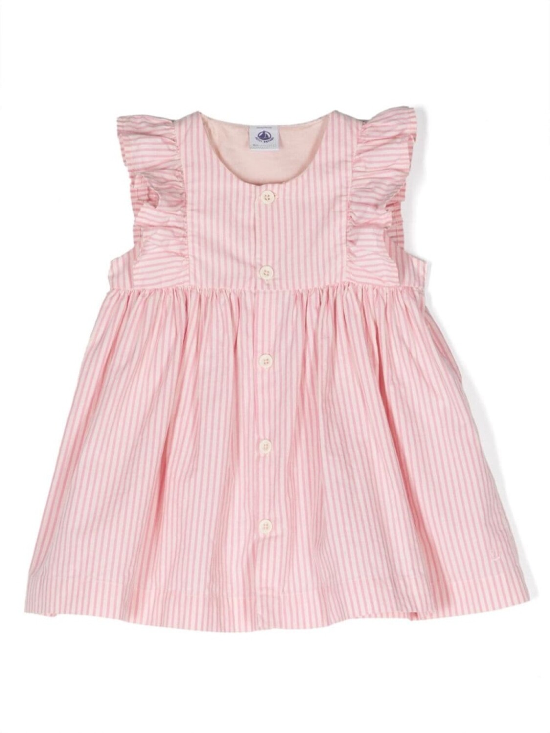 

Petit Bateau платье в полоску, розовый