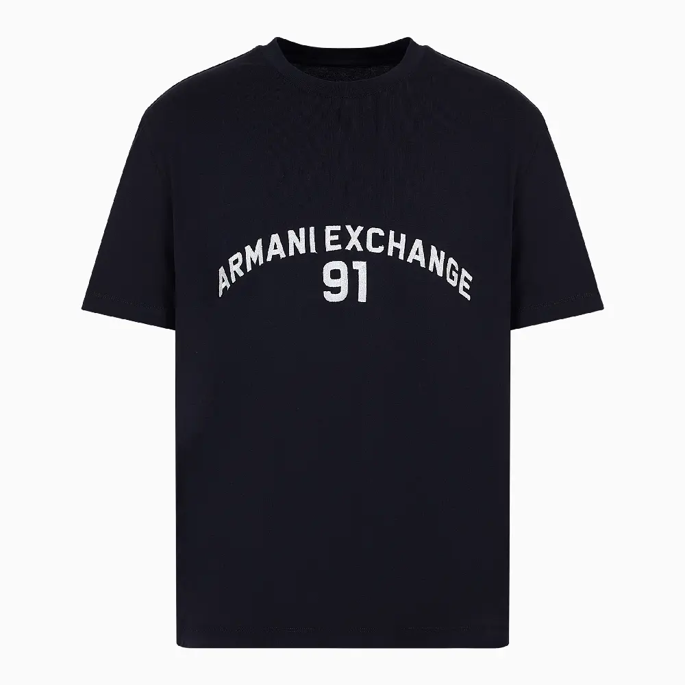 

Футболка Armani Exchange Regular Fit, темно-синий