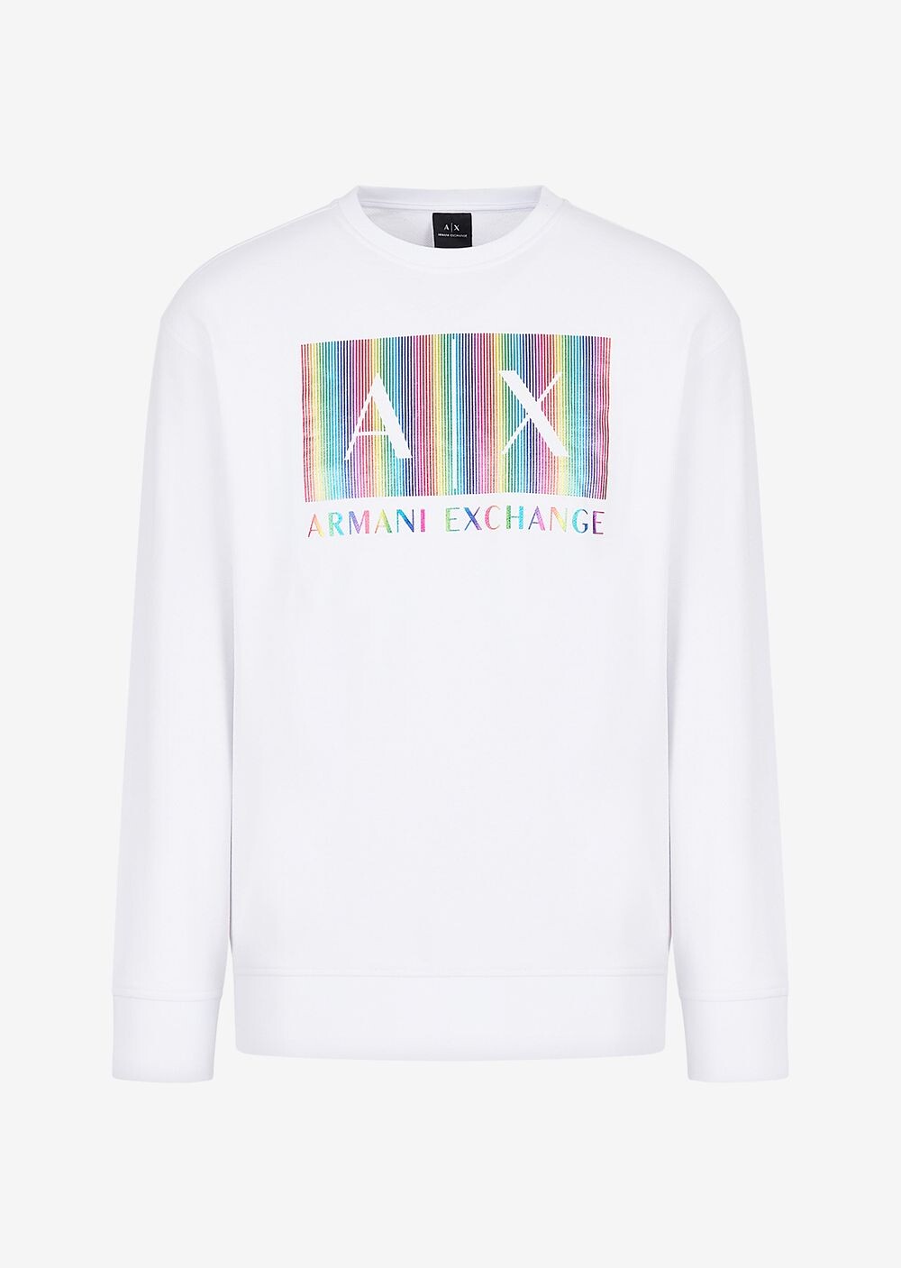 

Толстовка без капюшона Armani Exchange, белый