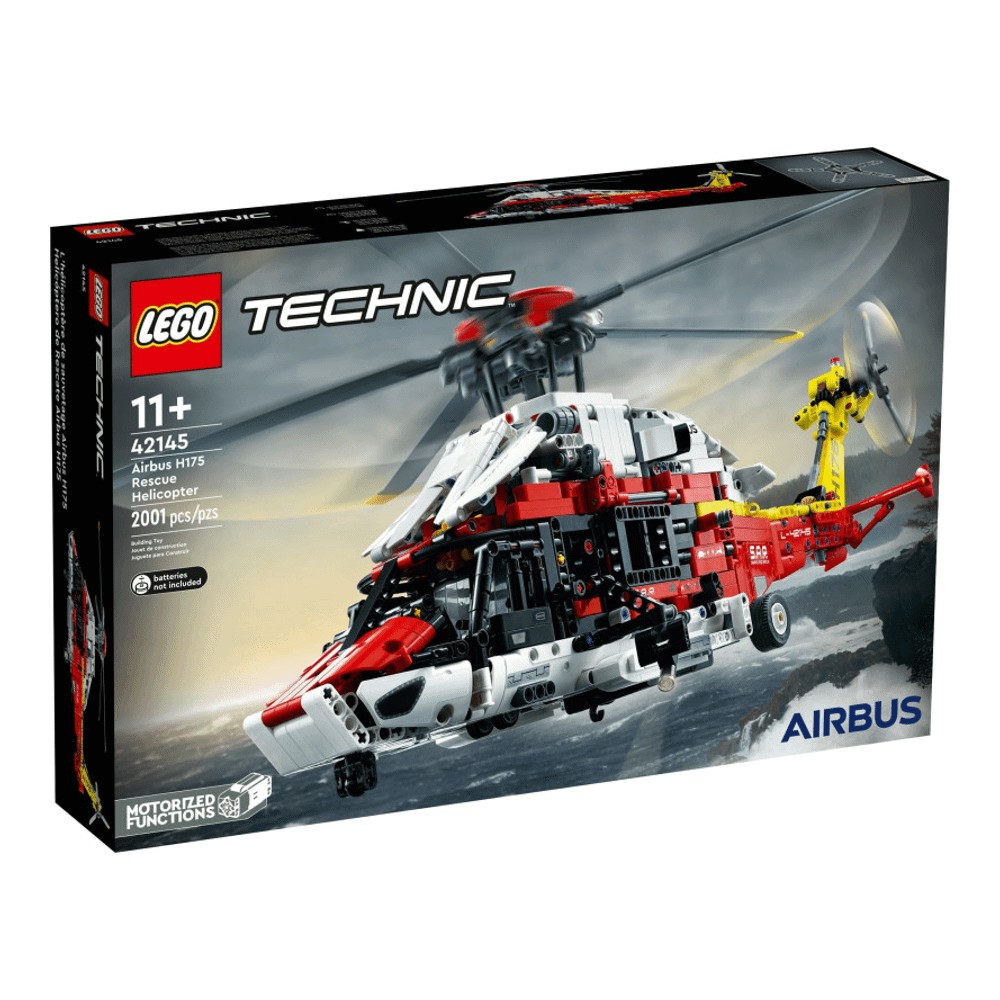 Конструктор LEGO Technic 42145 Спасательный вертолет Airbus H175 конструктор спасательный вертолет airbus h175 2001 деталей