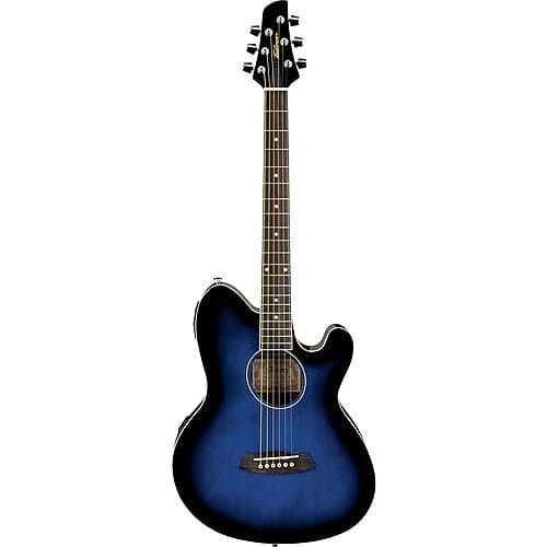 

Ibanez TCY10E Talman Series Акустическая / Электрогитара - Прозрачный Синий Санберст