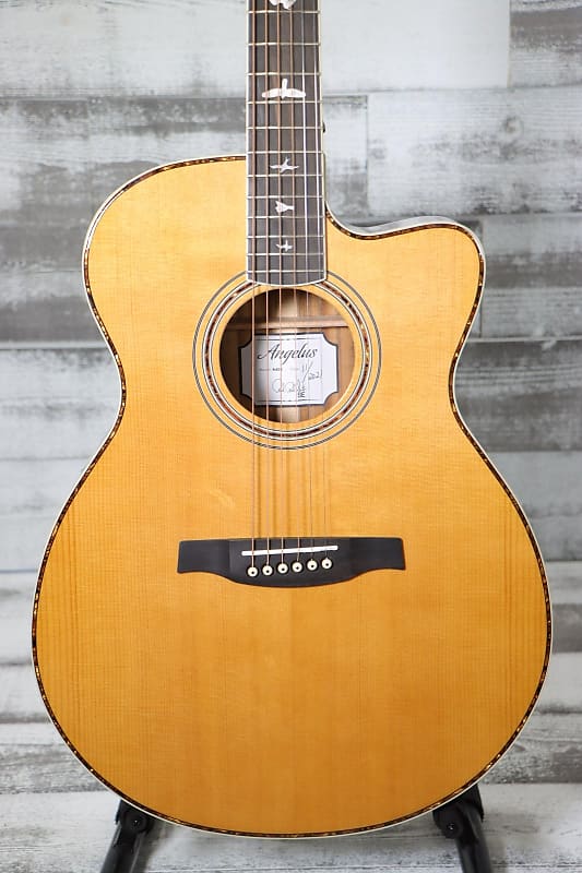 Акустическая гитара PRS SE Angelus AE40E Cutaway Acoustic/Electric Natural w/Hard Case цена и фото