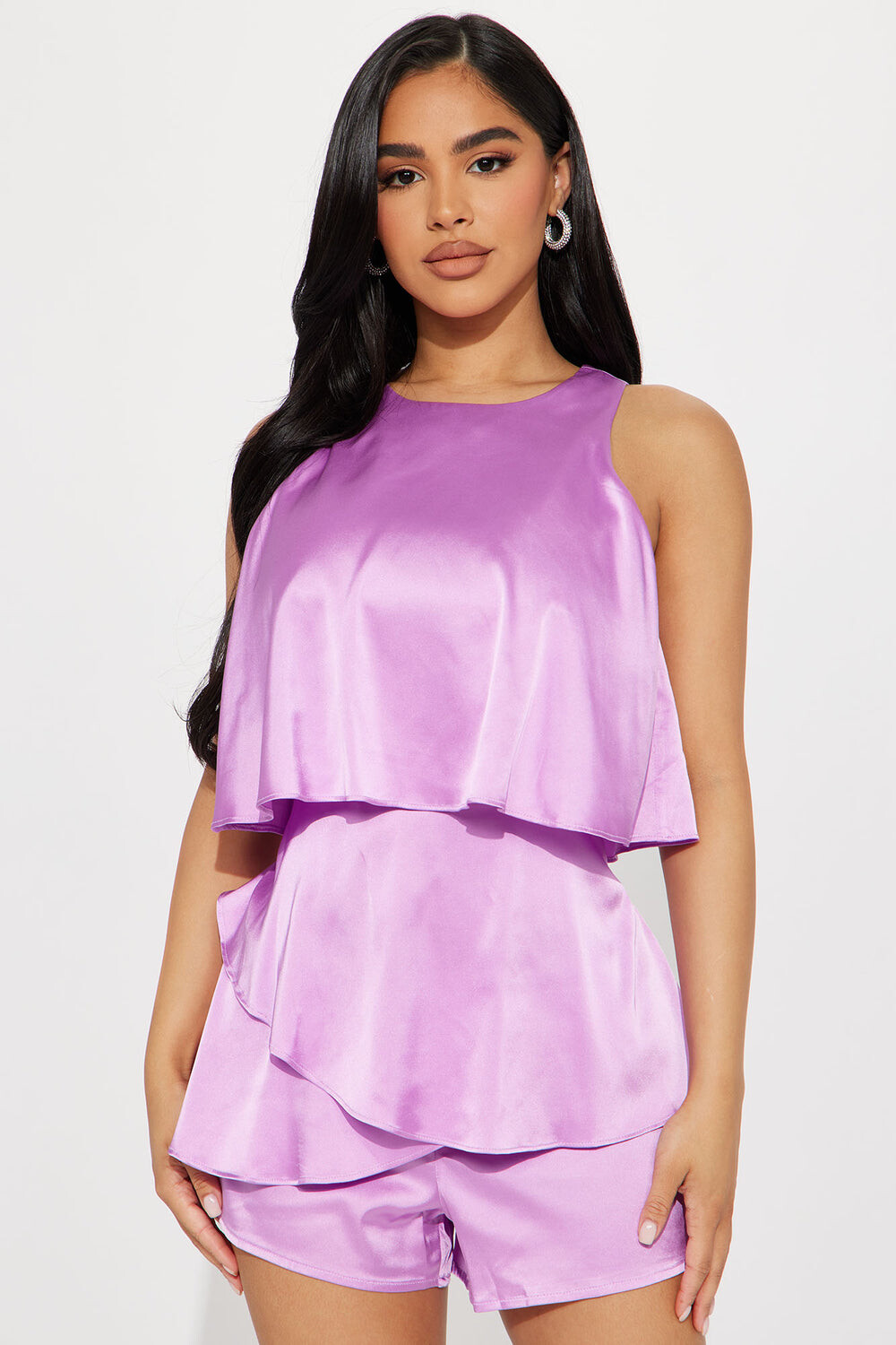 

Комбинезон Fashion Nova BR1077, лавандовый