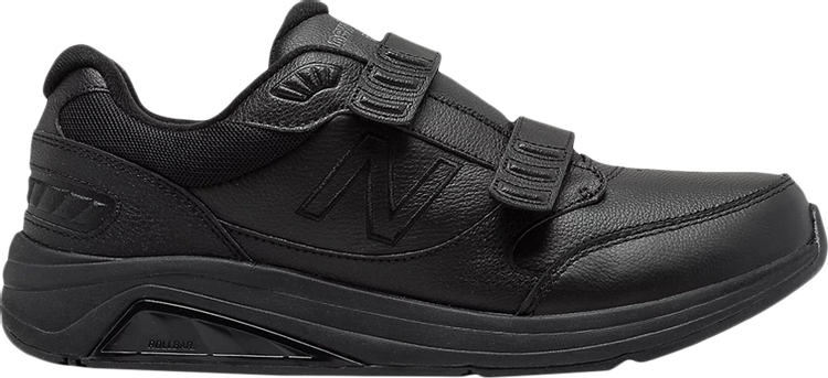 Кроссовки New Balance 928v3 Hook and Loop B Wide 'Black', черный - фото