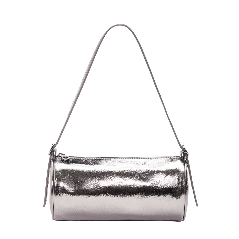

Сумка Pull&Bear Bowling Shoulder, серебристый