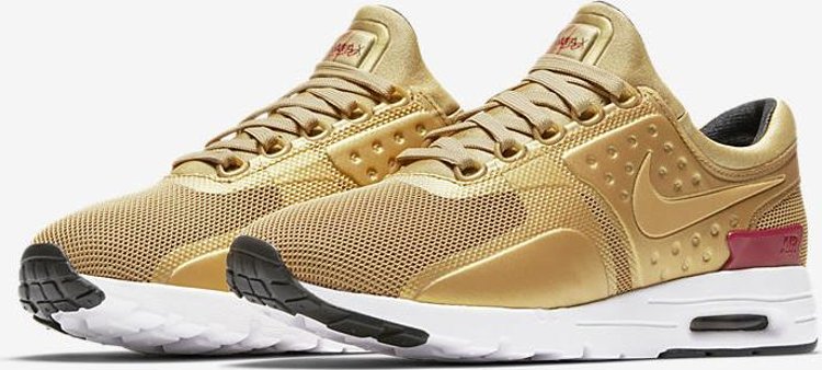 Air max zero store metallic gold