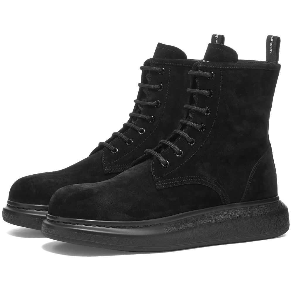 

Ботинки Alexander McQueen Leather Wedge Sole Boot