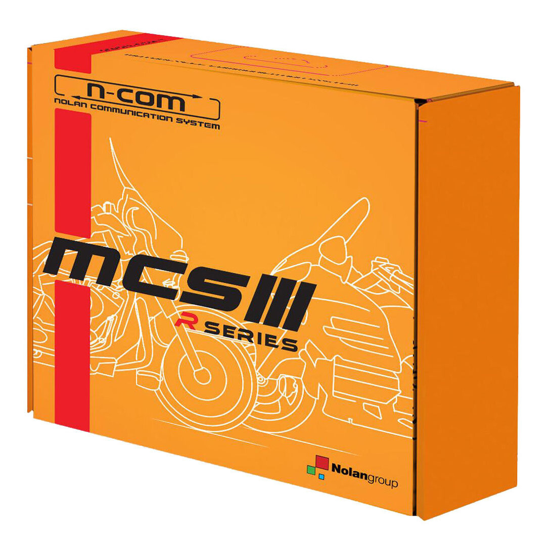 

Комплект Nolan N-Com MCS III R für N100-5/N104/N87/N44/N40-5/N40, красно-желтый